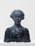 2020, Büste aus Seidenpapier, H 40 x B 35 x T 14 cm Die Sprache des Windes