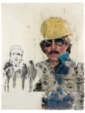 2019, Mischtechnik auf Papier, 47,5 x 39 cm Bravo, Ken!
